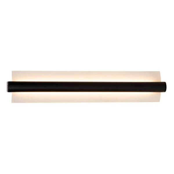 Lucide WANDA - Wall light Bathroom - LED - 1x15W 3000K - IP44 - Black - detail 2